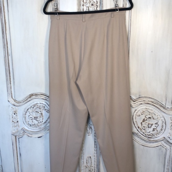 Fabrizio Gianni Stretch for High Comfort Neutral Trousers Size 8 - Picture 8 of 10